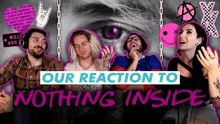 Wyatt and Lindsay FT. OHRION Reacts & Matthew Runaway React: Nothing Inside by Machine Gun Kelly