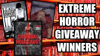 WINNERS OF THE EXTREME HORROR MOVIE GIVEAWAY!