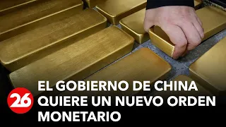 China aumenta sus reservas de oro en un posible intento de diversificarse y alejarse del dólar