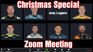 Christmas Special: NASCAR Drivers in a zoom call (NASCAR Parody)