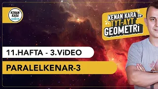 Paralelkenar-3 | GEOMETRİ KONU ANLATIMI (2024 Tayfa) (TYT-AYT)