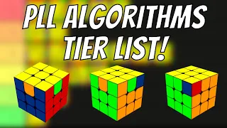 PLL ALGORITHMS Tier List! | Ram Thakkar