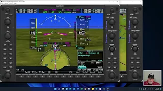 Garmin G1000 VNAV - How to use G1000 VNAV descent planning with the GFC 700 Autopilot
