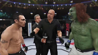 Tony Ferguson vs. Ghoul (EA sports UFC 3) - CPU vs. CPU - Crazy UFC 👊🤪