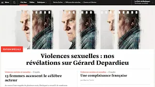 Accusations de violences sexuelles visant Gérard Depardieu : "Une complaisance française"