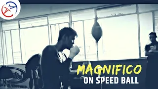 Mark Magsayo on Speed Ball | Parang Hindi Nawala, Condition Padin | Rate His Speed Ball Workout