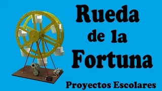 Cómo Hacer una Rueda de la Fortuna Casera (muy fácil de hacer)