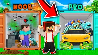 KUPUJE SEKRETNY KONTENER NOOB i PRO W MINECRAFT?! GPLAY & LUMI