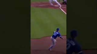 Baseball goes right through glove