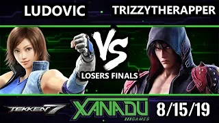 F@X 315 Tekken 7 - Ludovic (Asuka) Vs. TrizzyTheRapper (Jin) - T7 Losers Finals