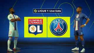 FIFA 22 - Lyon vs PSG Full Match | Ligue 1 22/23 [PC]