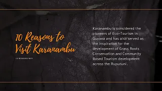 10 Reasons to Visit Karanambu