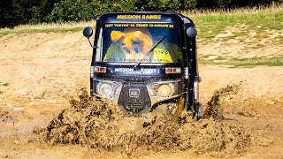 What happens when you tackle an off road course in a Tuk Tuk?!