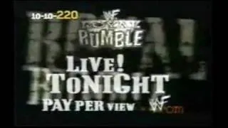 WWF Royal Rumble 1999 Commercial