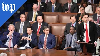 House Republicans walk out of chamber as Gaetz speaks