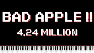 [Black MIDI] Bad Apple!! (4.24 Million) by me [Free Download]