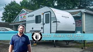 2023 SUNRAY 129 SPORT Travel Trailer Walk Through Tour