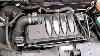 Mercedes Benz A class W169 A180 CDI engine cold start  109PS