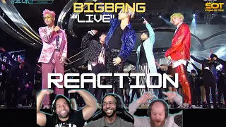 StayingOffTopic Reacts - BigBang Live "LAST DANCE" + "FXXK IT & Bang Bang Bang" | #bigbanglive