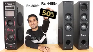 Double Tower Speaker Half price me | Bencley Bluetooth Double Tower Speakers Unboxing & Review Hindi