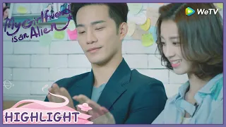 My Girlfriend is an Alien | This is what a real couple would do! | Highlight | 外星女生柴小七 | ENG SUB