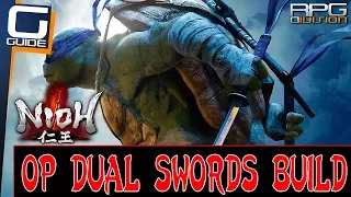 NIOH - OP DUAL SWORDS EARLY GAME BUILD
