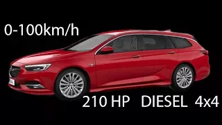 2017 Opel Insignia B 210 HP / PS Diesel BiTurbo 4x4 - AWD - Acceleration / Beschleunigung