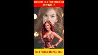 Guess the Isla Fisher movie character quiz in 3 seconds | Isla Fisher Movies Characters quiz #short
