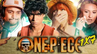 ONE PIECE EPISODE 7 REACTION - NOT READY FOR THIS! - First Time Watching Netflix Live Action 1x7