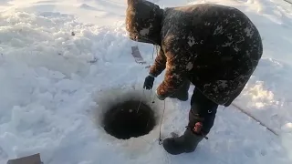 Проверка тычек на Налима! 11.02.2022г. FISHING for burbot in Yakytia!