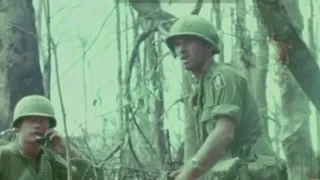 Battle of hill  875  Dak To  Kon Tum Vietnam . 03 - 23  November  1967.(16:9 HD)