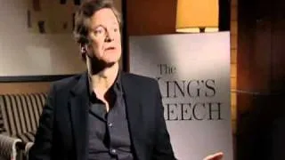 The Kings Speech - Colin and Geoffrey do a tongue twister for Taylor!
