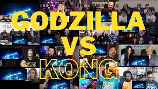 GODZILLA vs. KONG MASSIVE REACTION MASHUP!!!