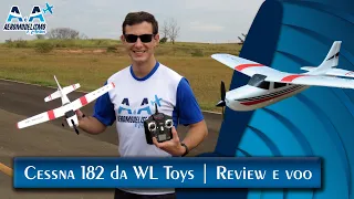 Cessna 182 da WL Toys | O aeromodelo mais barato para começar