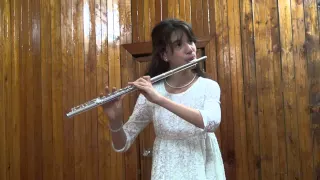 И.Бах "Шутка", флейта - Корякина Мария