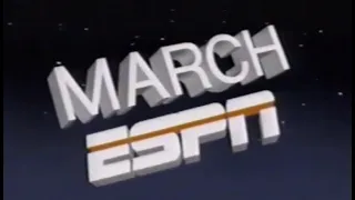 1988 ESPN March PROMO & COMMERCIALS Part 1