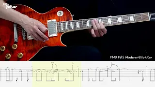Avenged Sevenfold - So Far Away Guitar Solo Lesson With Tab(Slow Tempo)