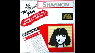 Shannon - Let The Music Play (1989 European Remix)