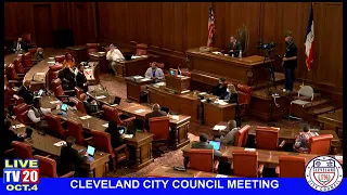 Cleveland City Council Meeting Oct. 4, 2021