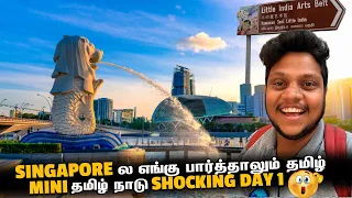 இதை நான் Singapore ல எதிர்பார்க்கவில்லை Shocking Day 1 in Singapore EP 2