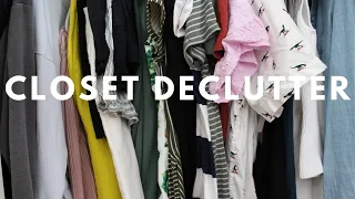 SUMMER CLOSET DECLUTTER 2020: CLOTHING AND CLOSET DECLUTTER PART 2