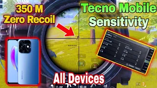 WOW😮TECNO SPARK 10 PRO PUBG MOBILE SENSITIVITY // PUBG MOBILE NEW BEST SENSITIVITY // UPDATE 3.0