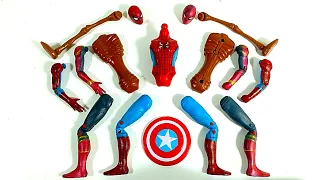 Assemble Spiderman VS Siren Head Avengers Superhero Toys