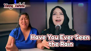 Vanny Vabiola Have You Ever Seen The Rain - Rod Stewart Cover #reactionvideo