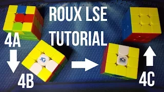 How to Solve the Rubik's Cube: Roux Method Step 4: LSE Last Six Edges