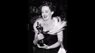 Bette Davis talks about not winning a third Oscar