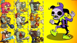 Evil Jester Zombie VS All Gargantuar Zombie - Who Will Win? - PvZ 2 Gameplay