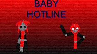 Baby hotline meme (STICKNODES TNAF )