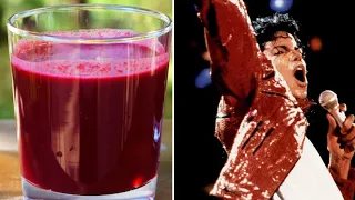 What juice did Michael Jackson drink ?