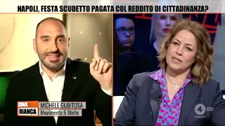 Michele Gubitosa ospite a Zona Bianca - Rete4 - 30/04/2023